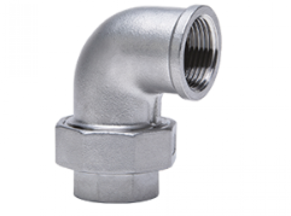 Winkelverschraubung 90°, Typ 96, Größe 1 1/2", konisch dichtend